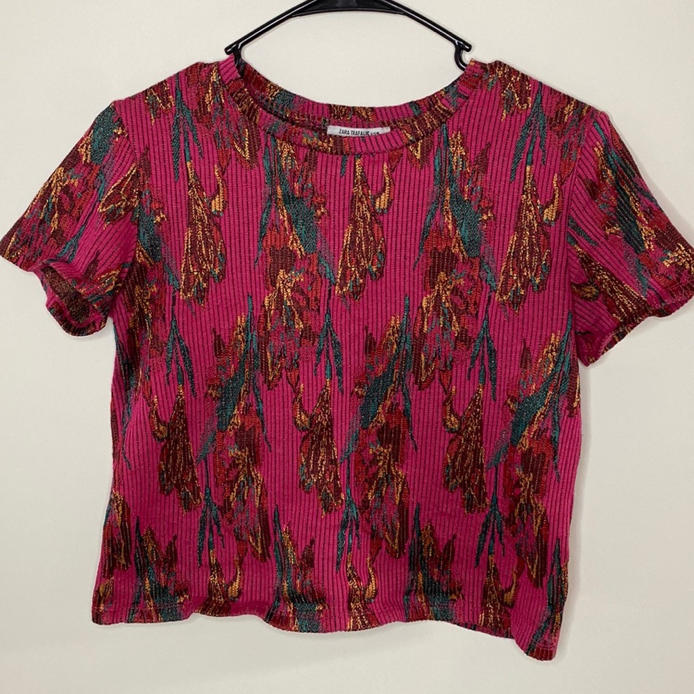 Zara floral top